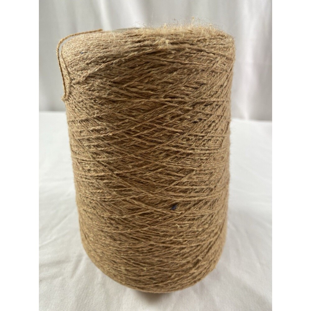 Cone Yarn Spool Yarn Brown 60% Cotton 320g Net Weight #775